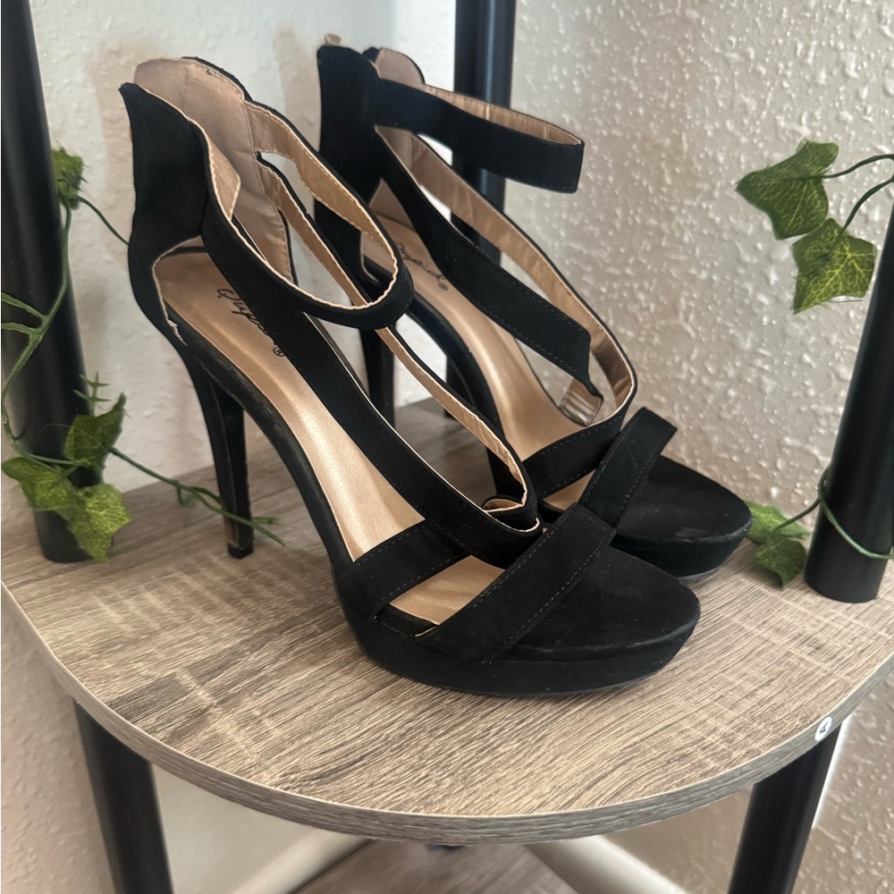 Elegant Black High Heels